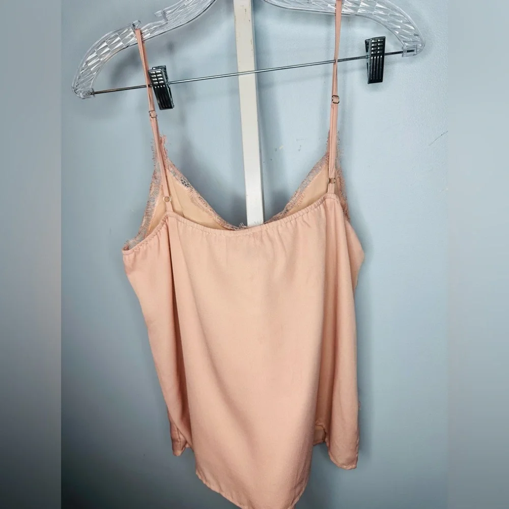 NWT Lush Lace Trim V neck spaghetti strap X-large - Picture 8 of 8